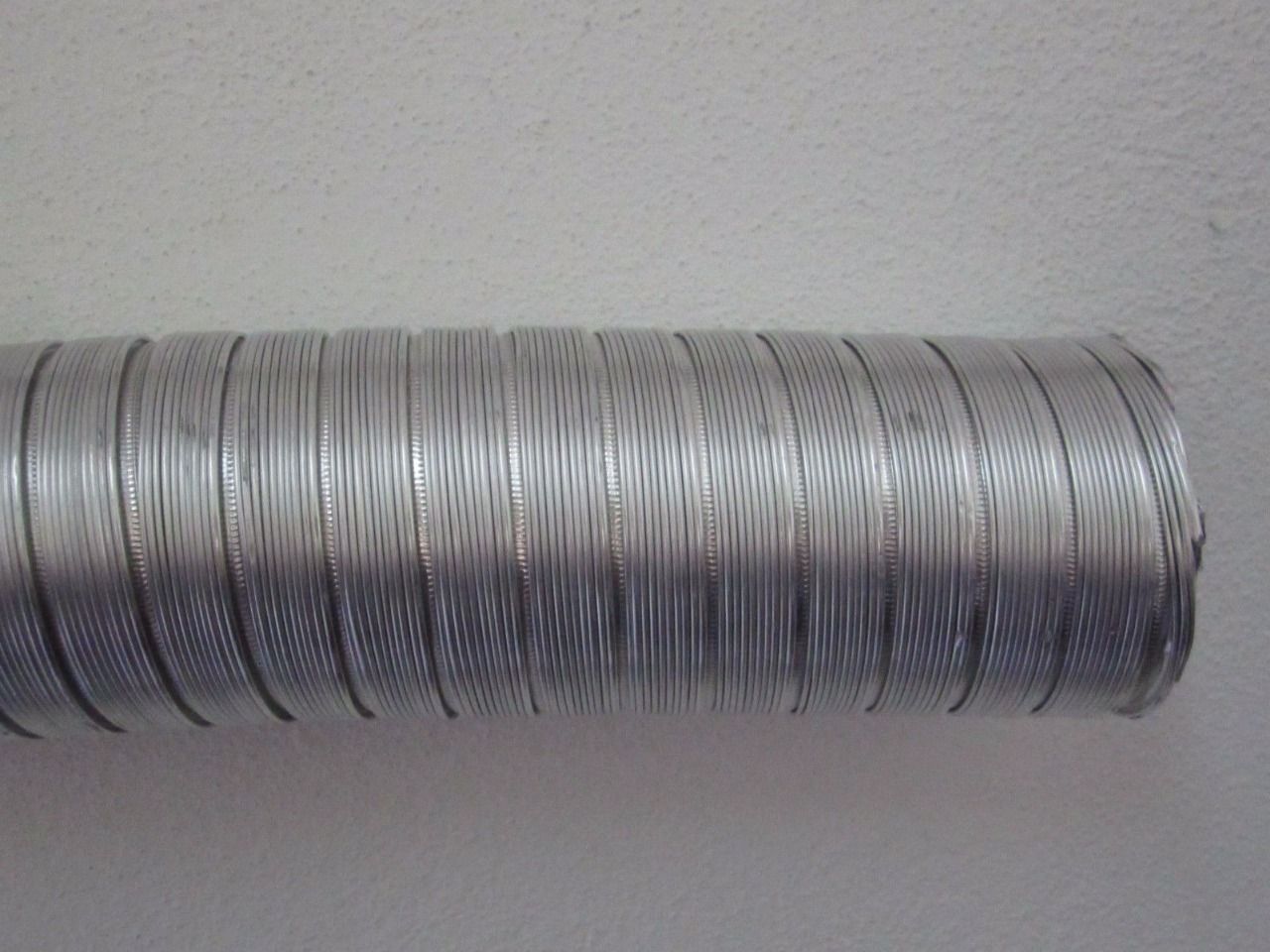 ZESTAW 4 RUR - GIĘTKI ALUMINIOWY PRZEWÓD POWIETRZNY - Średnica 125 mm