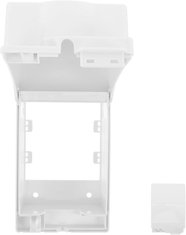 Cache-prise Étanche en Plastique Blanc Type 86, Couvercle Imperméable pour Prise Électrique Intérieure et Extérieure, Adapté Salle de Bain
