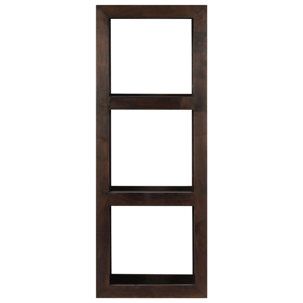 VidaXL Mobile Porta CD In Legno Massello Di Pino - 40x30x110cm, Design Corona Con Cassetto - Foto 8