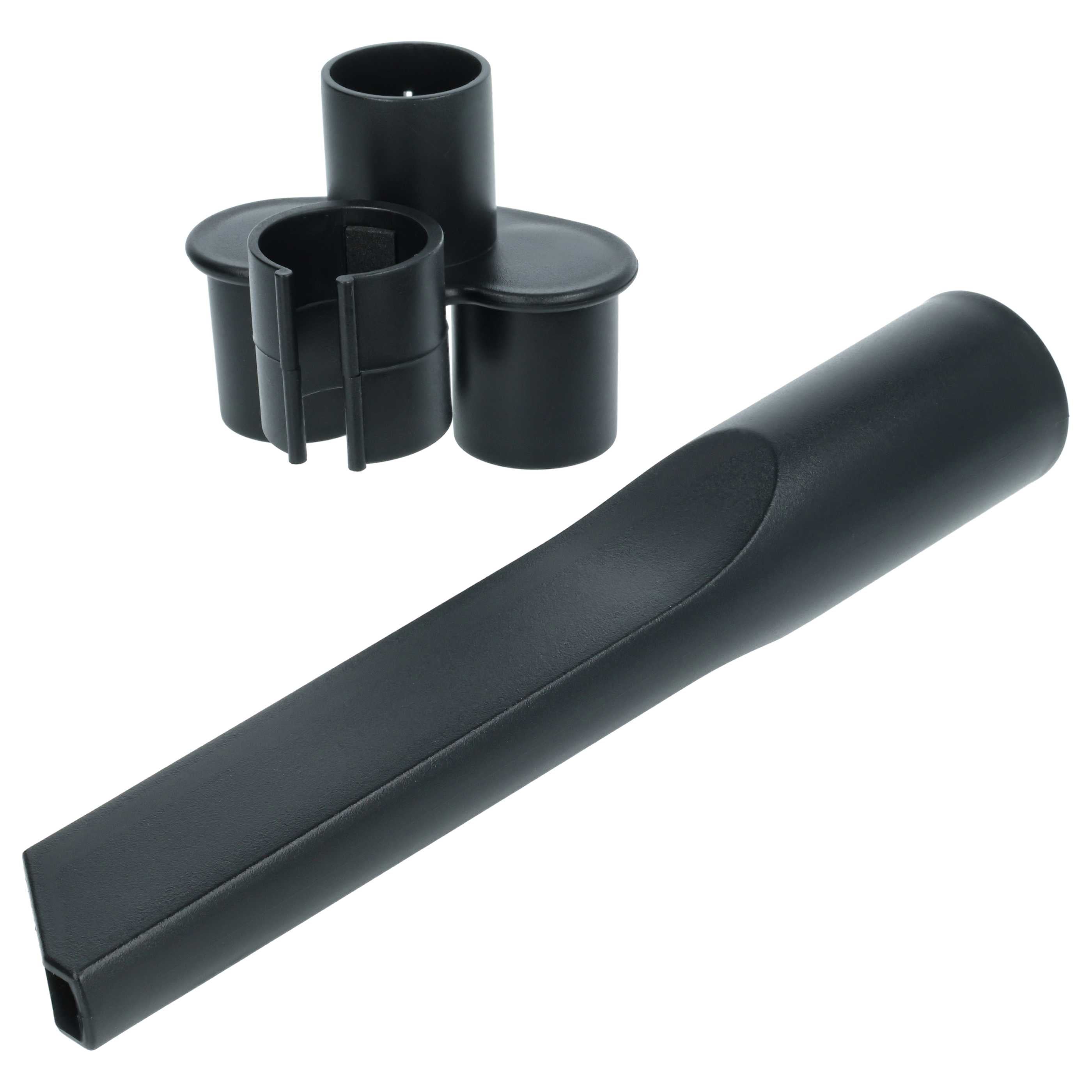 vhbw Lot de buses avec 4 pièces compatible avec Kärcher T15/1 HEPA+ESB 28, T15/1 Professional, T 171, T 151, T 191 aspirateur - 32 mm noir - 4