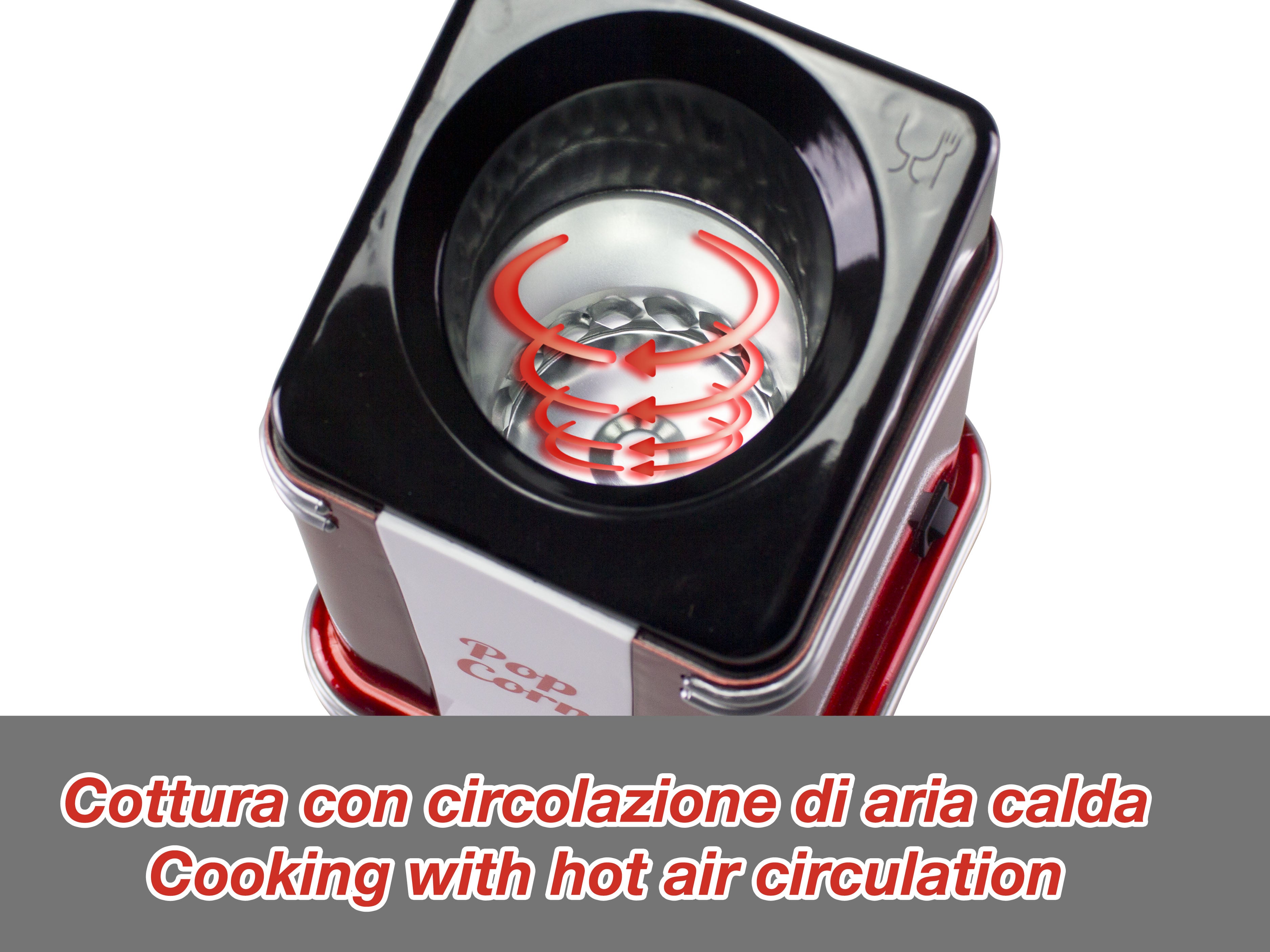 BEPER P101CUD052 Machine a Pop Corn à air Chaud - Machine Pop Corn avec