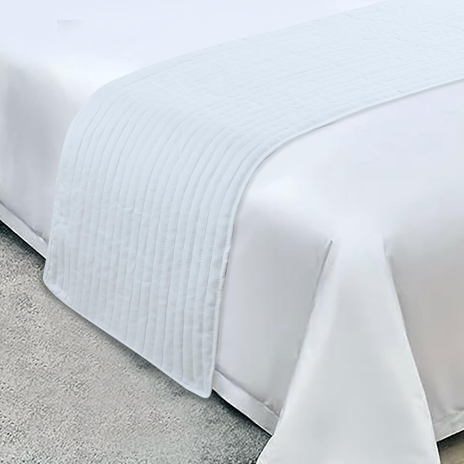 Chemin De Lit Hotel Réversible En Velours - Opéra | Standard