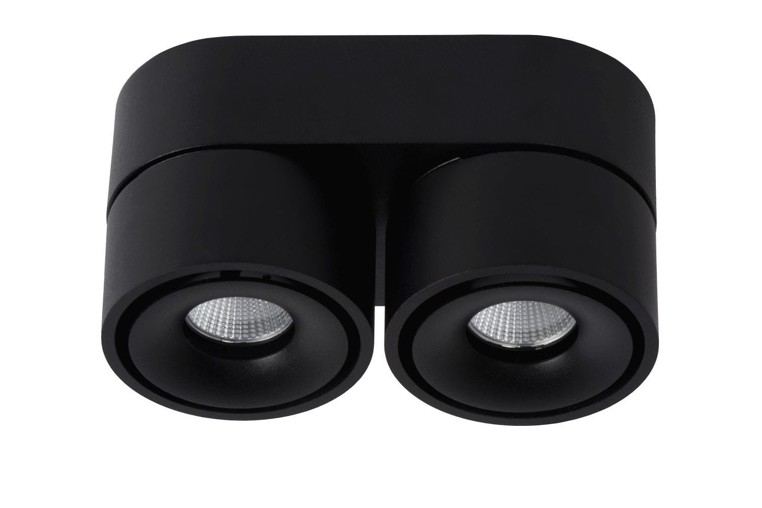 Spot plafond YUMIKO - Noir - LED intégré - Lucide - 3