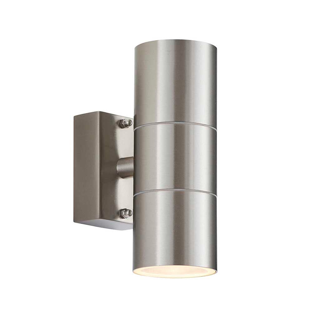 Kinkiet zewnętrzny LED CANON 35W 4000K 3000lm metal chromowany-srebrny wym:16,5x6x11cm IP44 Endon