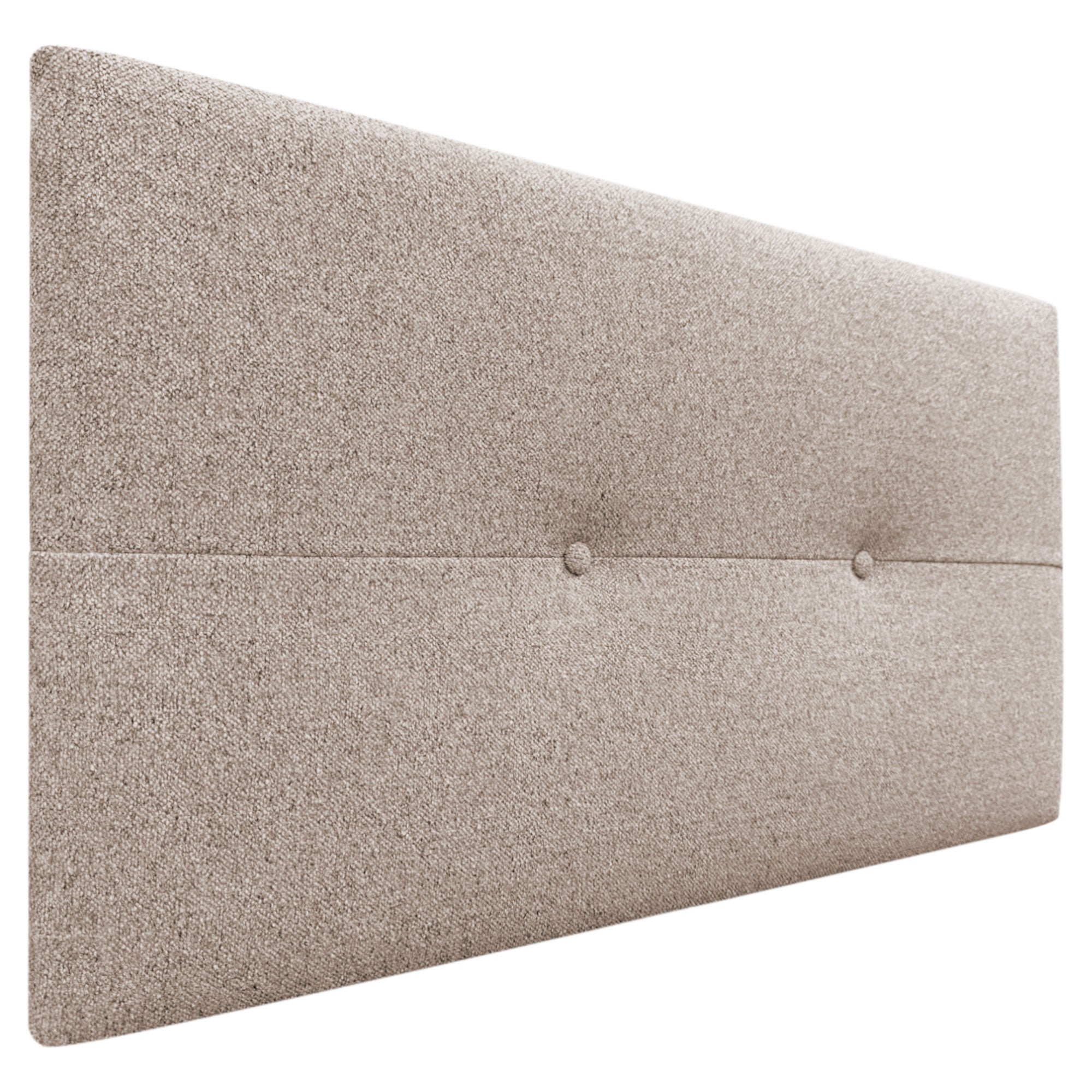 Dhome cabecero de tela aqualine pro cabeceros cabezal tapizado cama lujo (arena, 90cm)