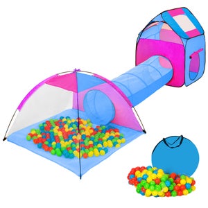 Tenda Gioco Per Bambini A Forma Di Casetta - 103x96x75 Cm Colorata Per Interni Ed Esterni - Foto 6