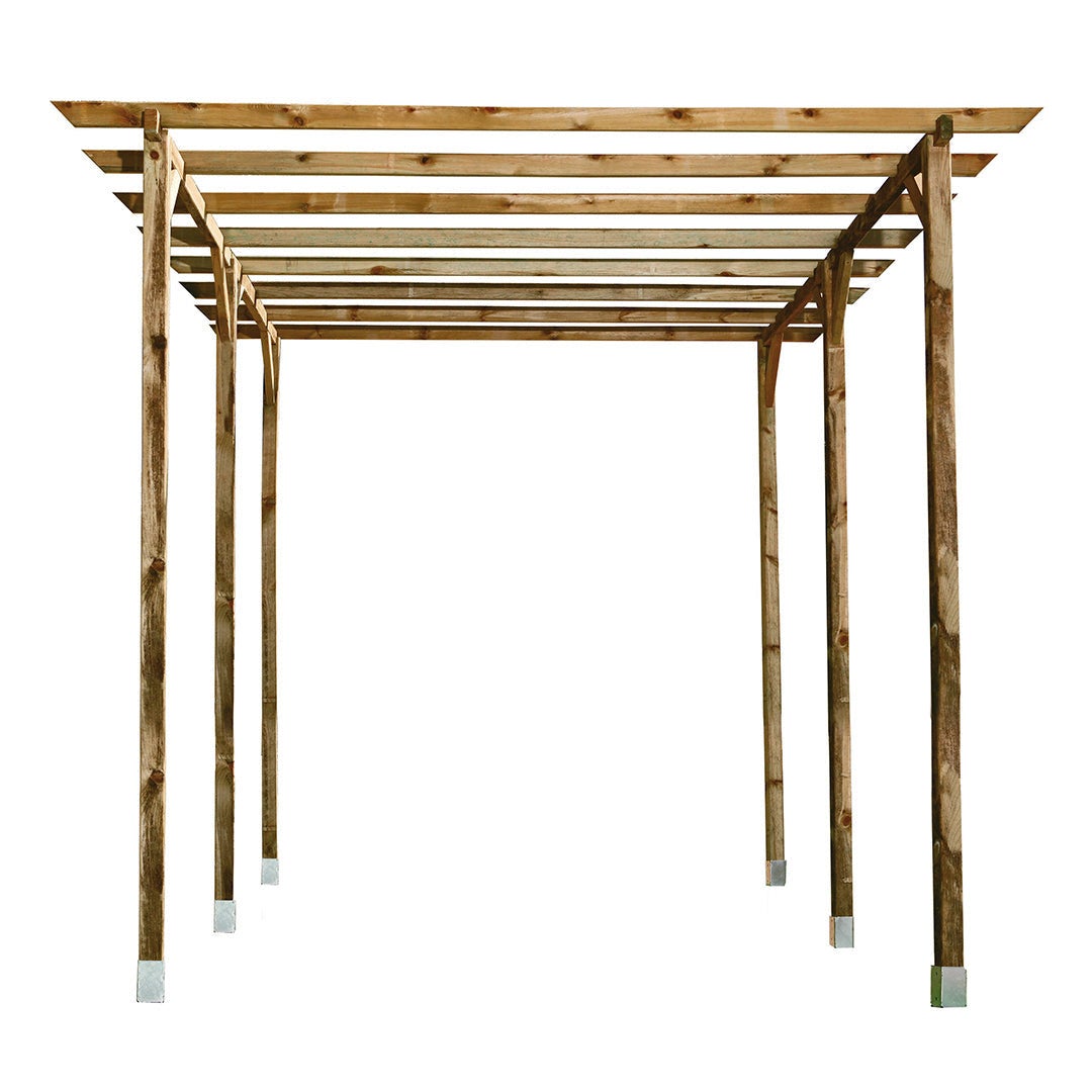 NORT PERGOLA BEMUS 4X3,6M Ø9X9CM PEFC X1 - 4