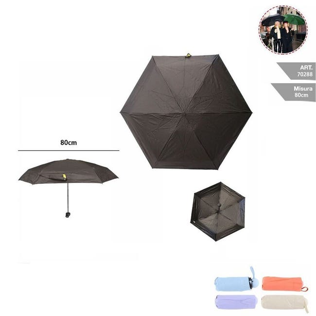 Porta Ombrelli Ombrello Da Viaggio Antivento Compatto
