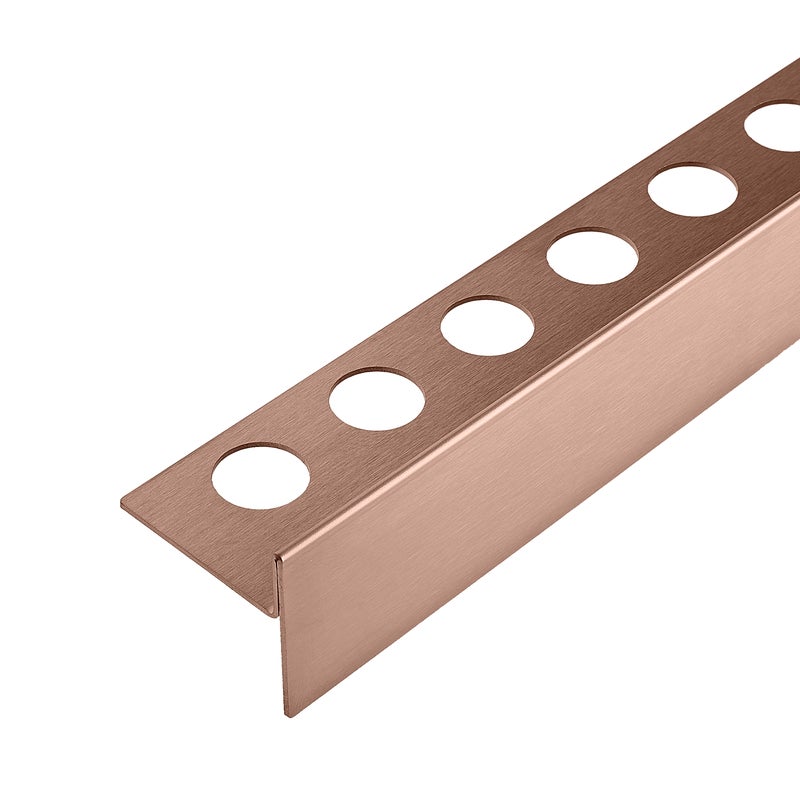 Balneo Listwa Spadkowa Podłogowa Prawa 120 cm Miedziana Brodzikowa Listwa Ze Stali Nierdzewnej