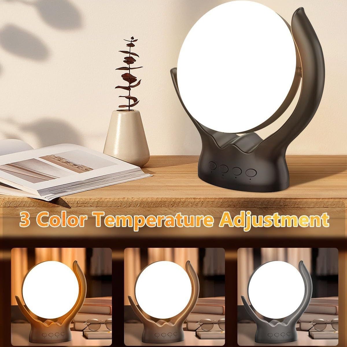 Lampada Terapia Della Luce 10000 Lux - 3 Temperature Colore Regolabili Con Timer | Per Umore Ed Energia - Foto 3