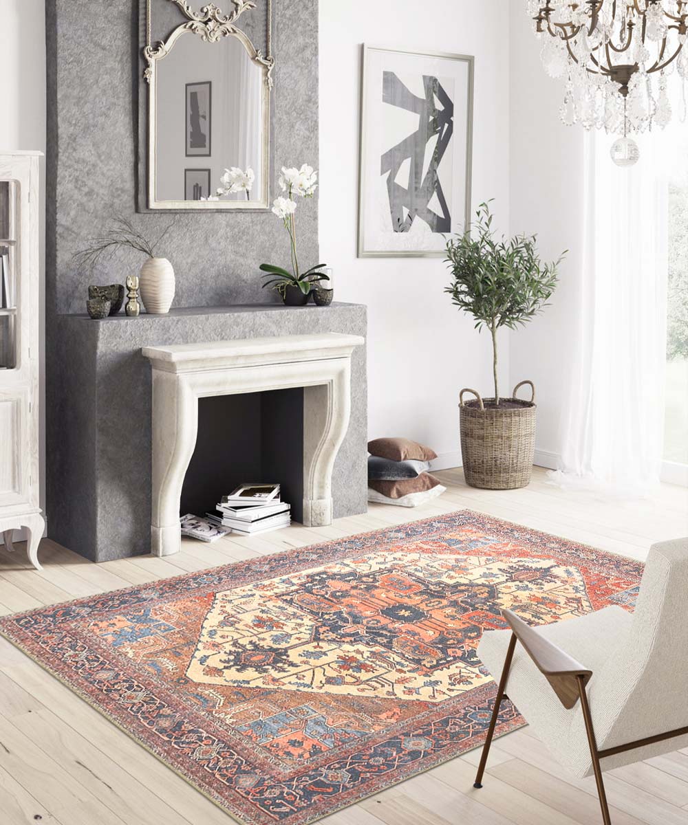 Galleriafarah1970  Alfombra Oriental De Teherán, 140 X 190 Cm, Color, Crema , Leroy Merlin