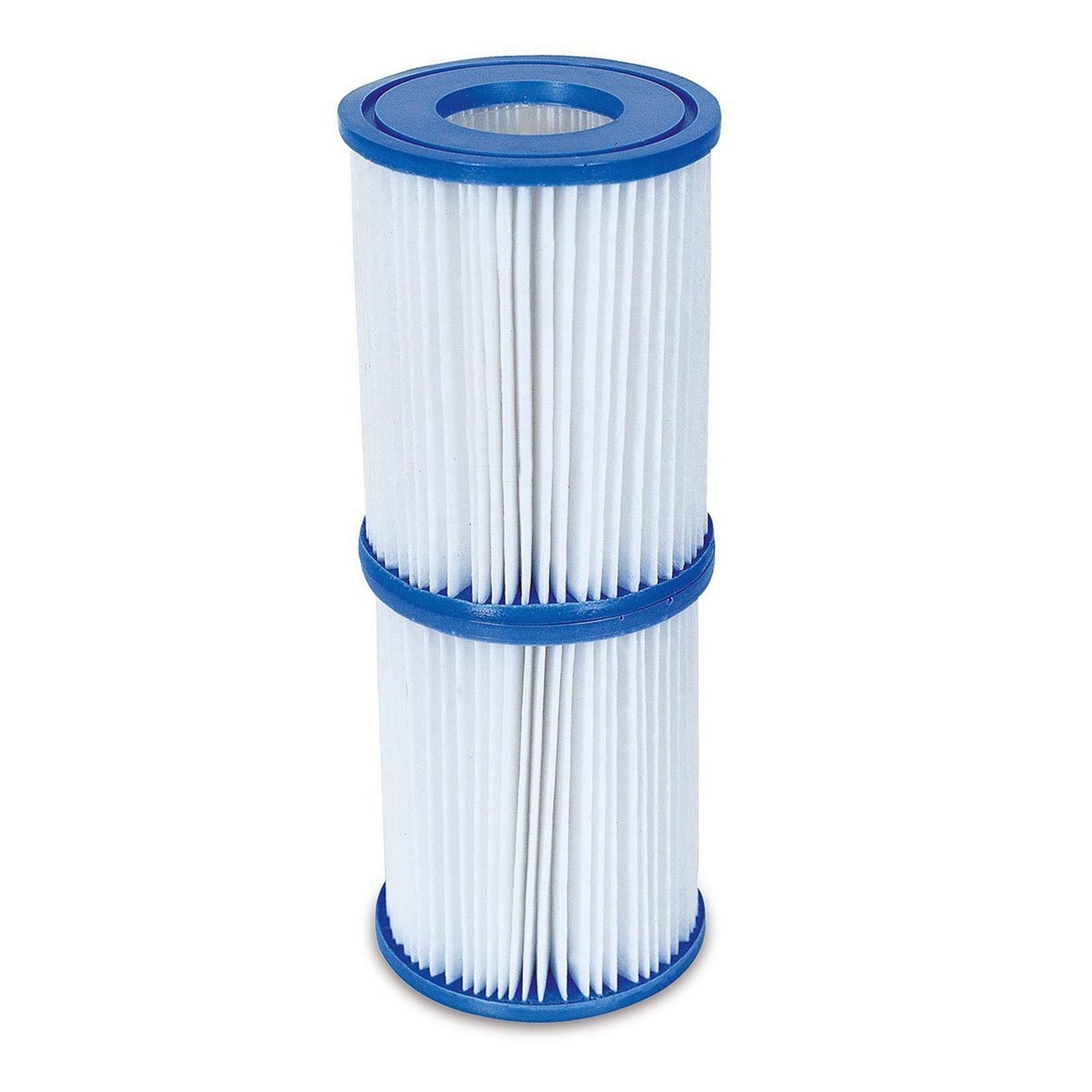 Mscomft Cartuccia Filtro di Ricambio per, Confezione Doppia per Piscine gonfiabili, Filtro per, Filtro per Vasca idromassaggio (6 Pezzi
