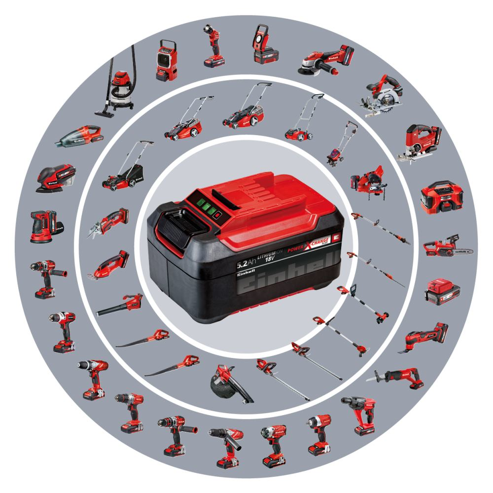 Batterie EINHELL 18V Power X Change 4.0Ah - 4511396 - 8