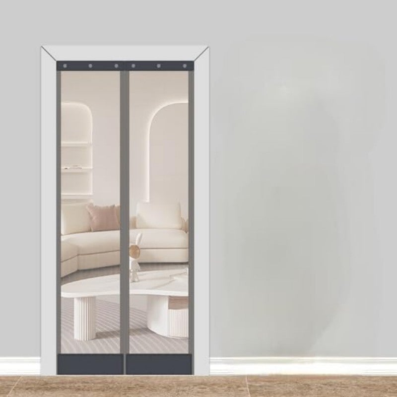 2 pozycje: Drzwi ekranowe, Zasłona dzieląca pomieszczenie, Magnetyczna zasłona drzwiowa, Magnetyczna moskitiera (45*220 cm)