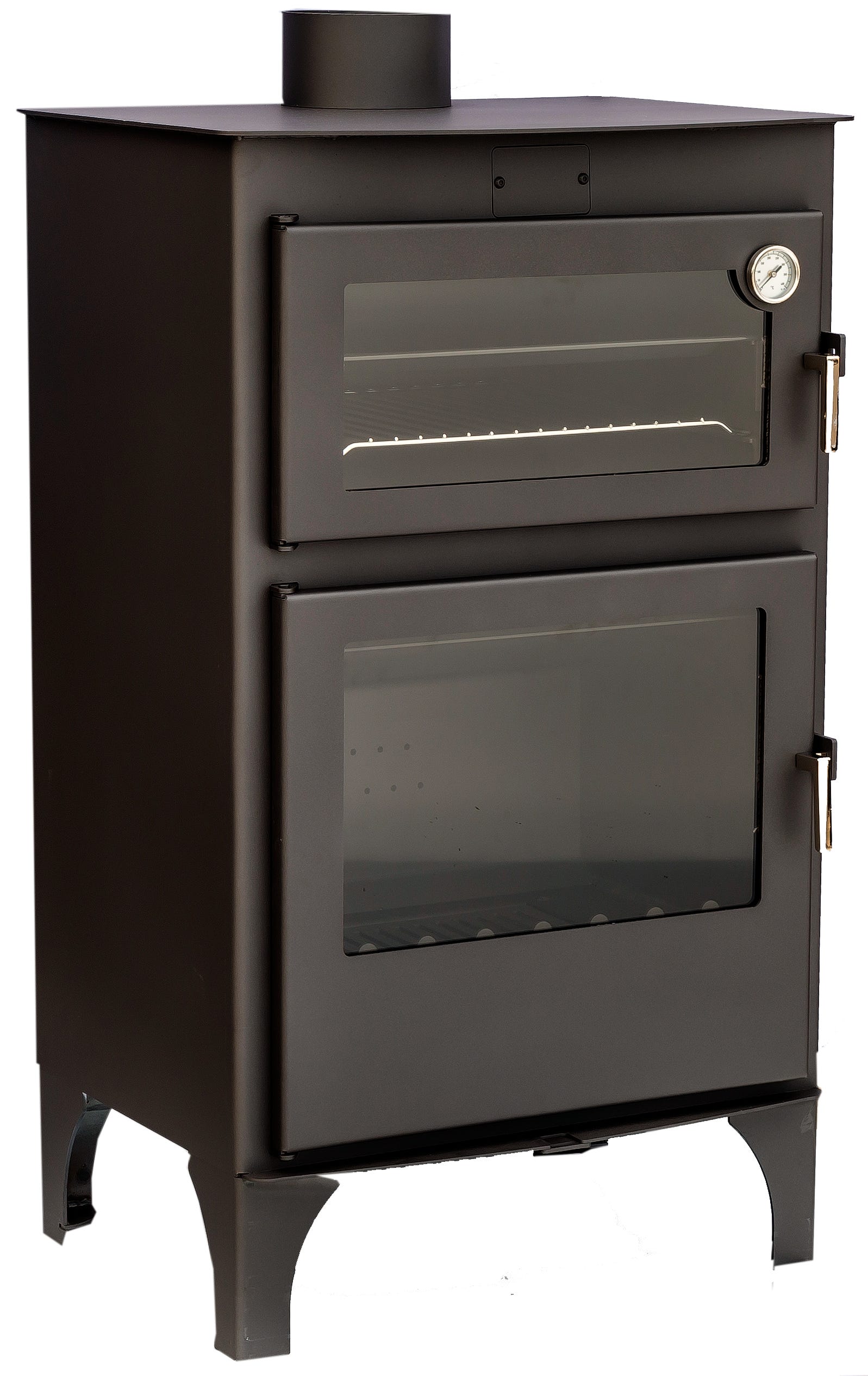 JOIMA - Estufa de Leña con Horno Modelo Mulhacén Patas 11,6 kW Gris – ECODESIGN 2022