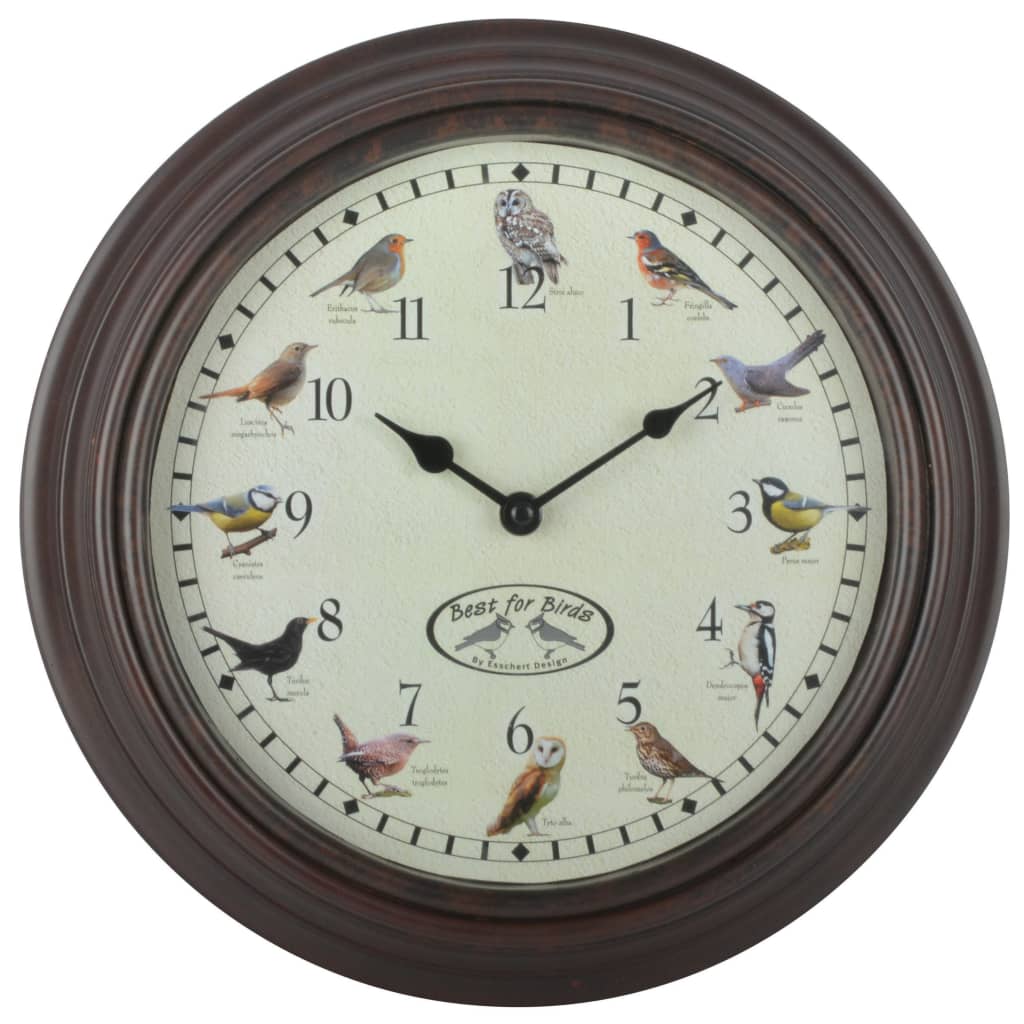 Horloge avec sons d'oiseaux Esschert Design - 7