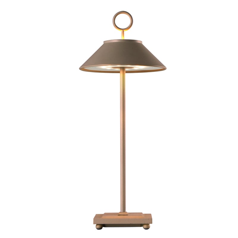 Bezprzewodowa lampka stołowa MARAIS Bronze H29CM