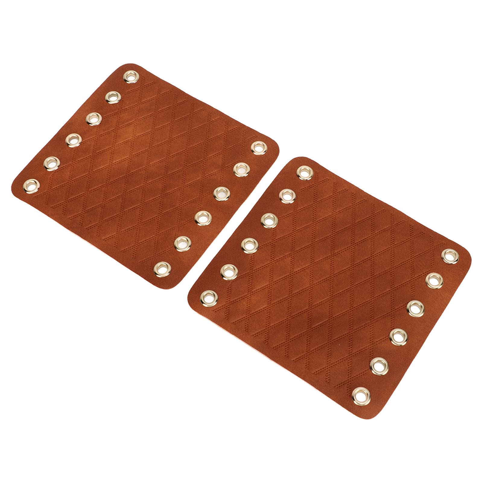 Housses Poignée Moto Housses De Poignée De Guidon De Moto En Cuir, Protection Durable Housses Réglables Moto Noir Marron Rouge