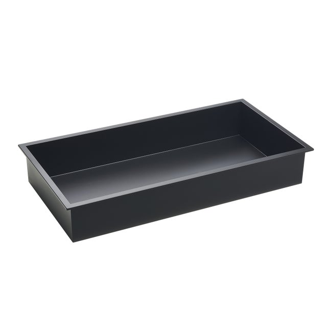 Niche de douche encastrable SucceBuy, 10,2x33x63,5 cm, etagere murale en acier inoxydable, design moderne etanche, facile a entretenir, pour rangement