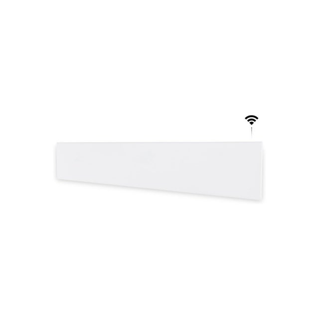 Radiateur électrique ADAX connecté Wi-Fi - Blanc - 250 W - 21 x 65,5 x 8,7 cm - NEO L 02 KWT