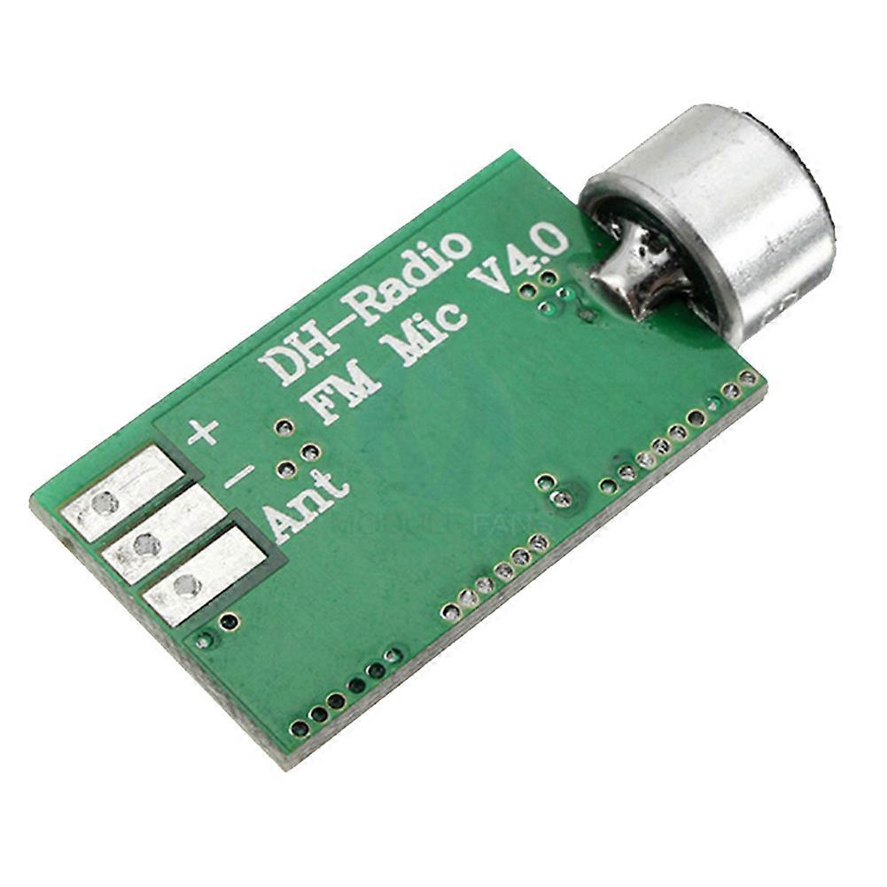 Mini émetteur FM, module de captation, microphone sans fil, émetteur ...