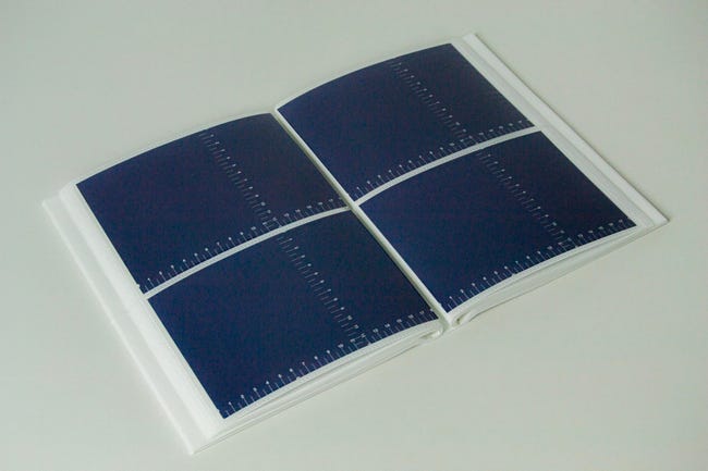 Album Fotografico Mareli 21x28 Cm Con 200 Taschette Per Foto 13x18 - Copertina Tessuto Cotone Blu - Made In Italy - Foto 6