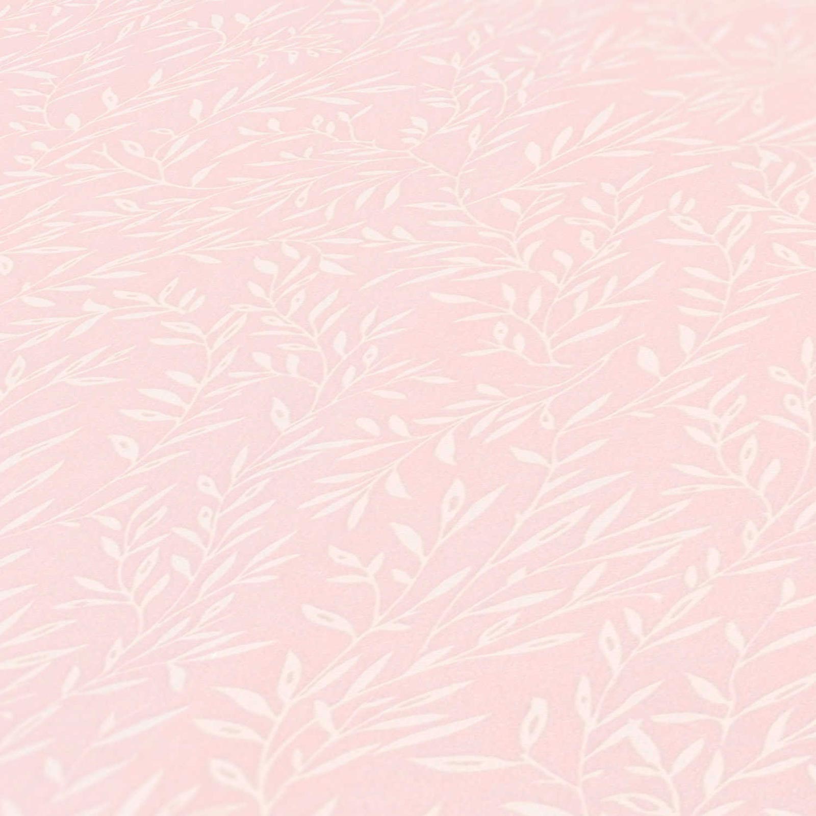 Tapeta kwiatowy wzór różowymIbiałym - 53 cm x 10.05 m - LIVINGWALLS