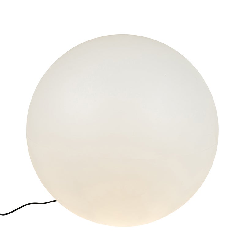 Nowoczesna lampa zewnętrzna biała 77 cm IP65 - Nura