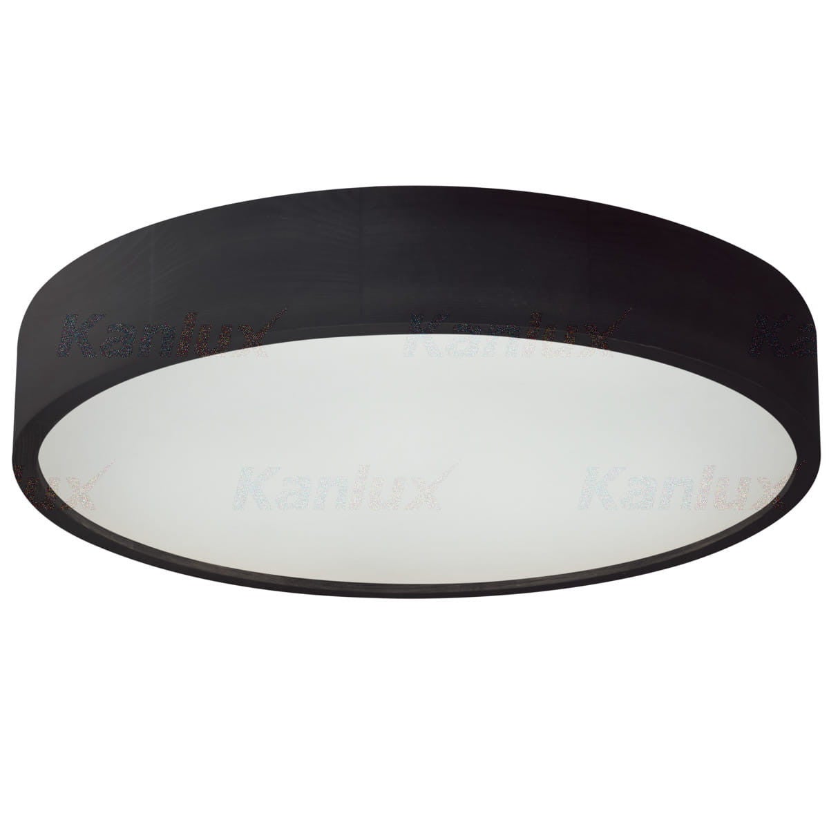 Plafon JASMIN czarno-biały 3xE27x20W wym:7,7x47,5x47,5cm IP20 Kanlux