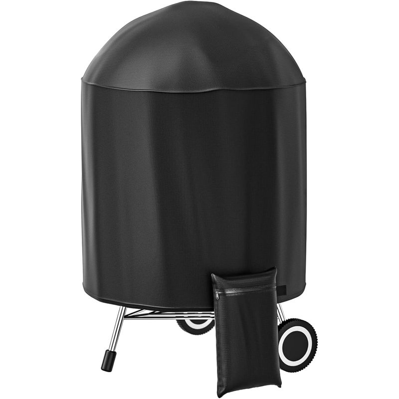 Gruby pokrowiec na grilla z tkaniny Oxford, wodoodporny, wiatroszczelny, odporny na promieniowanie UV, wilgoć i kurz, 77*70 cm