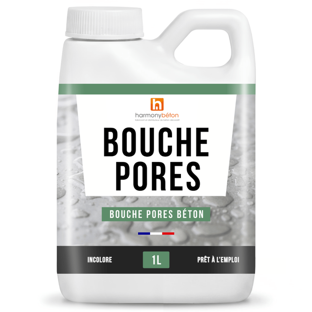 Primaire bouche-pores béton intérieur – Imperméabilisant hydrofuge – 1 L - Harmony Béton