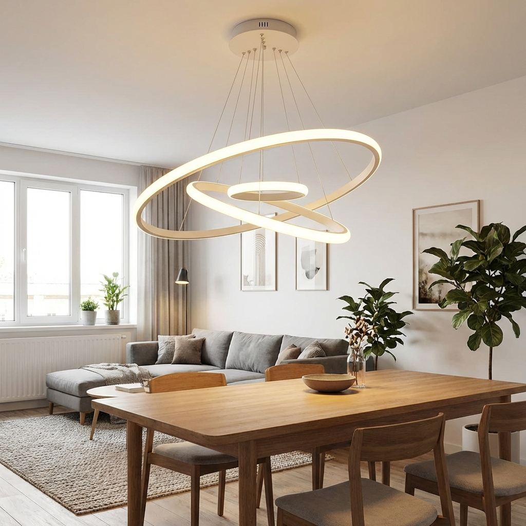 Ledkia Lampada Sospensione Metallo e Vetro Moonlight Clear Trasparente | Leroy Merlin