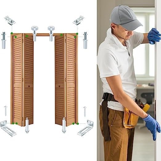 Kit De Réparation De Matériel- Lot De 2 Pièces De Rechange Pour Portes,un Pivot De 3/8", Une