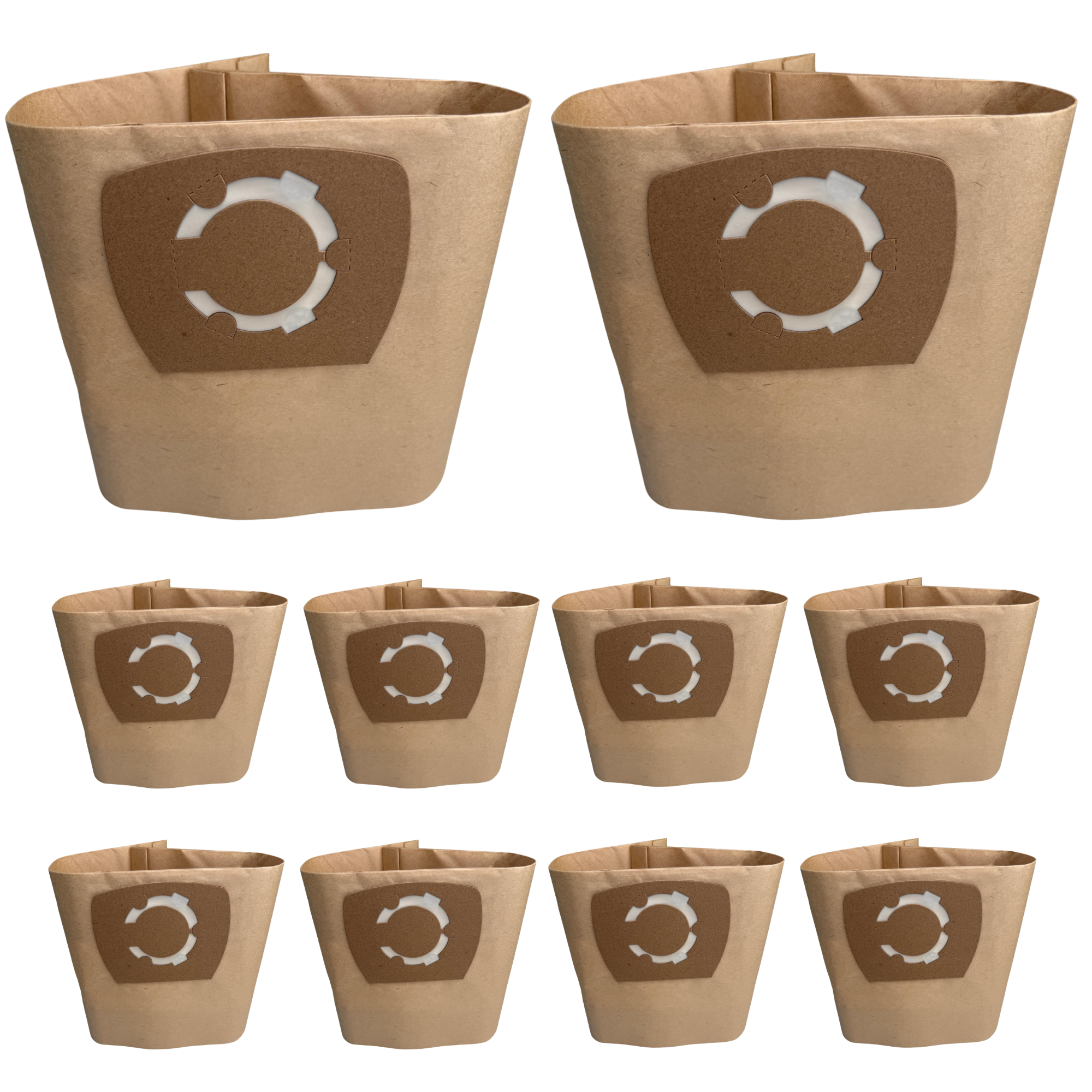 Bolsa para aspiradora Dexter [Pack de 10] Compatible con la