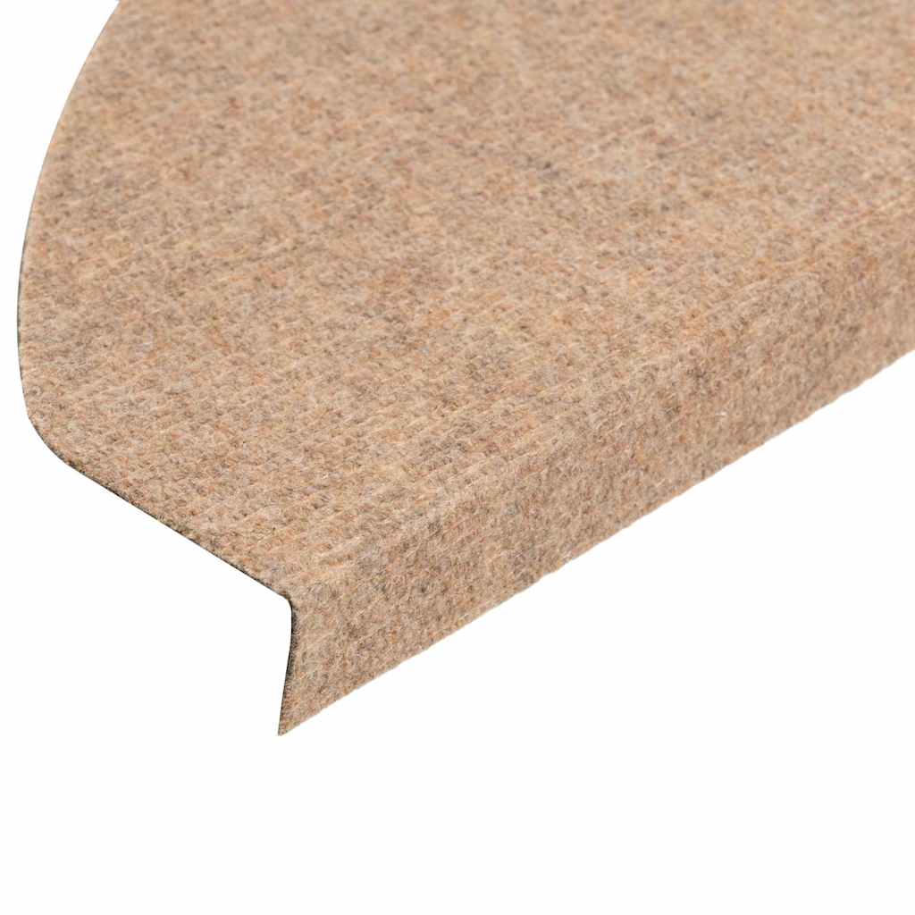 Tapis d'escalier auto-adhésifs, 30 pièces, beige, 65 × 22,5 × 3,5 cm - 7