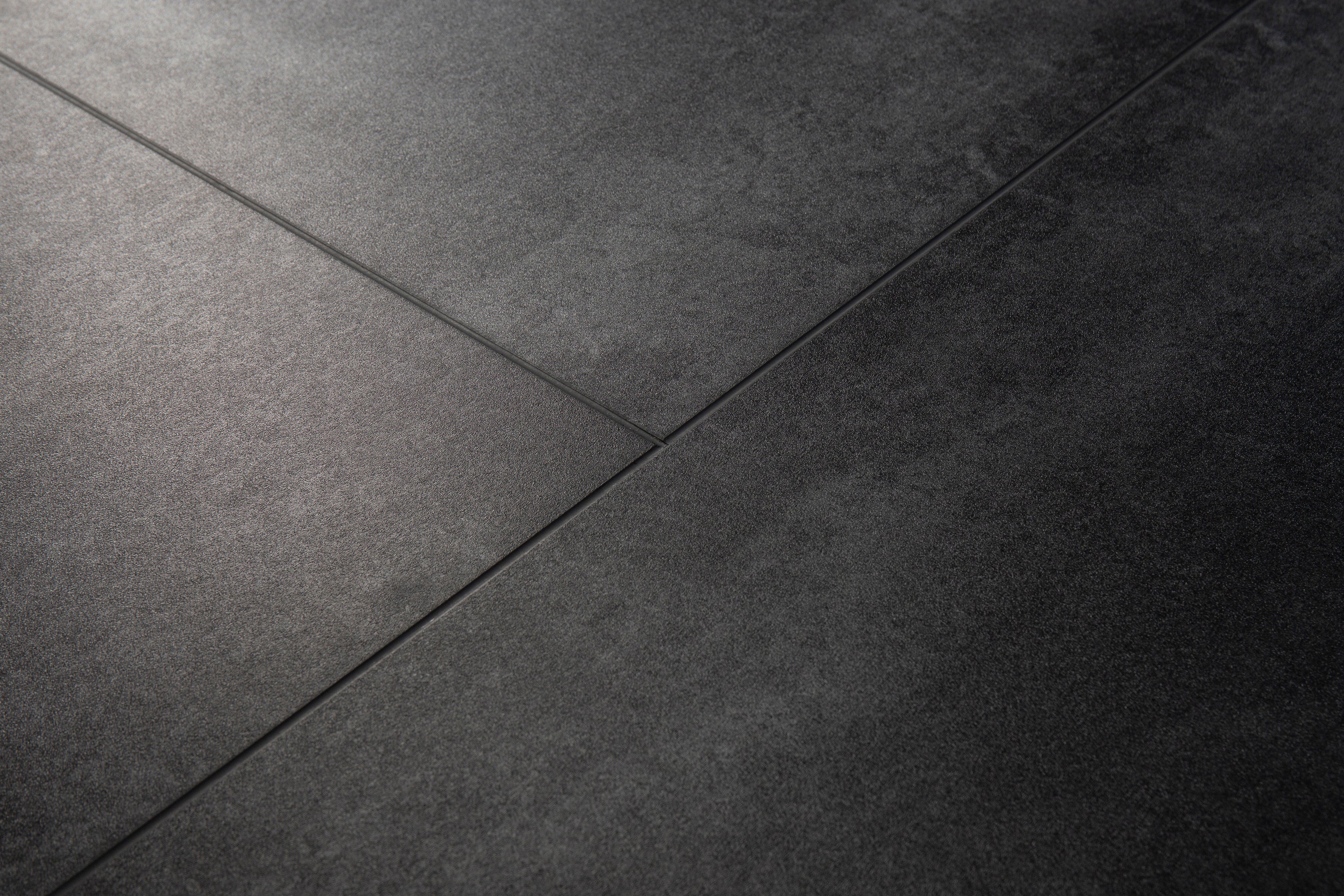 CONTESSE - Dalle PVC Clipsable - DALLE AVEC JOINT LYON - Ep. 5,5 mm - béton - Plinthe ASSORTI - SIR2756 - 2