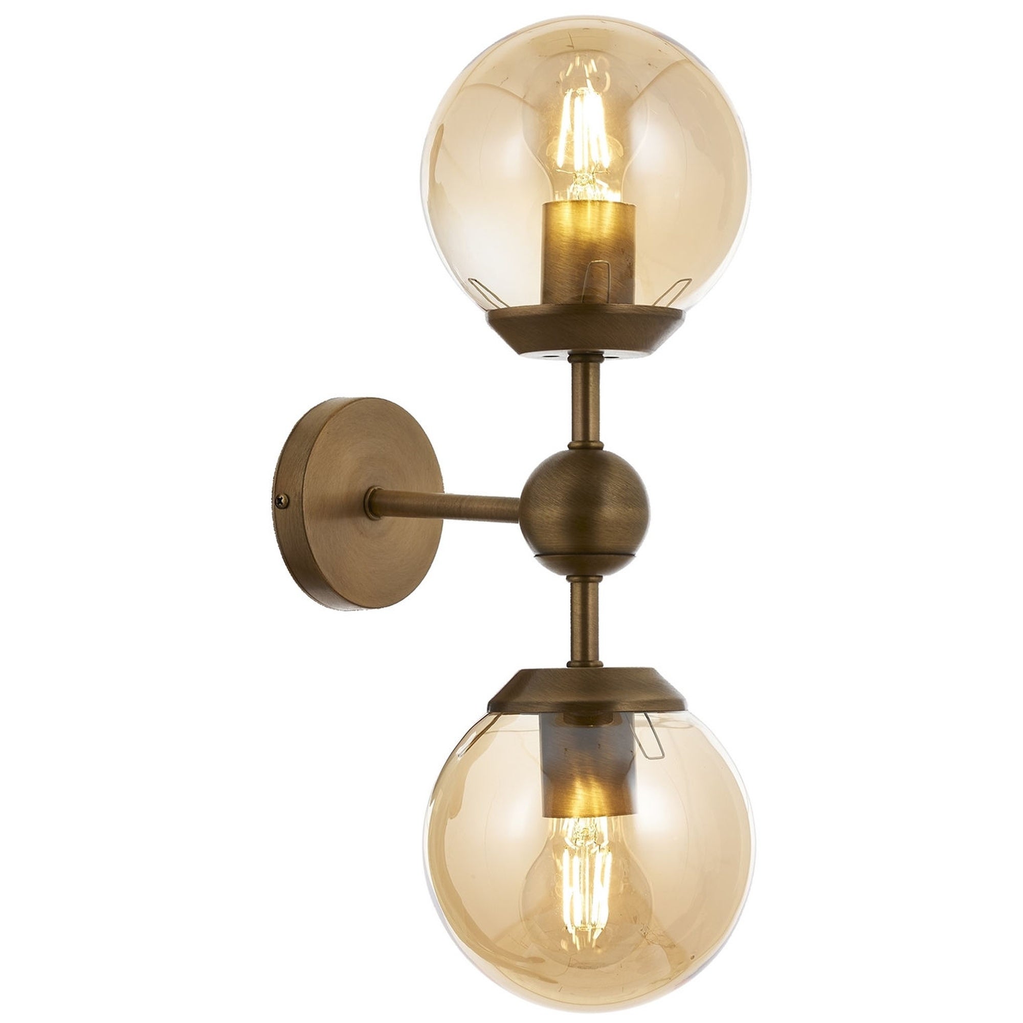 Aplique De Pared Metal Blanco Beto