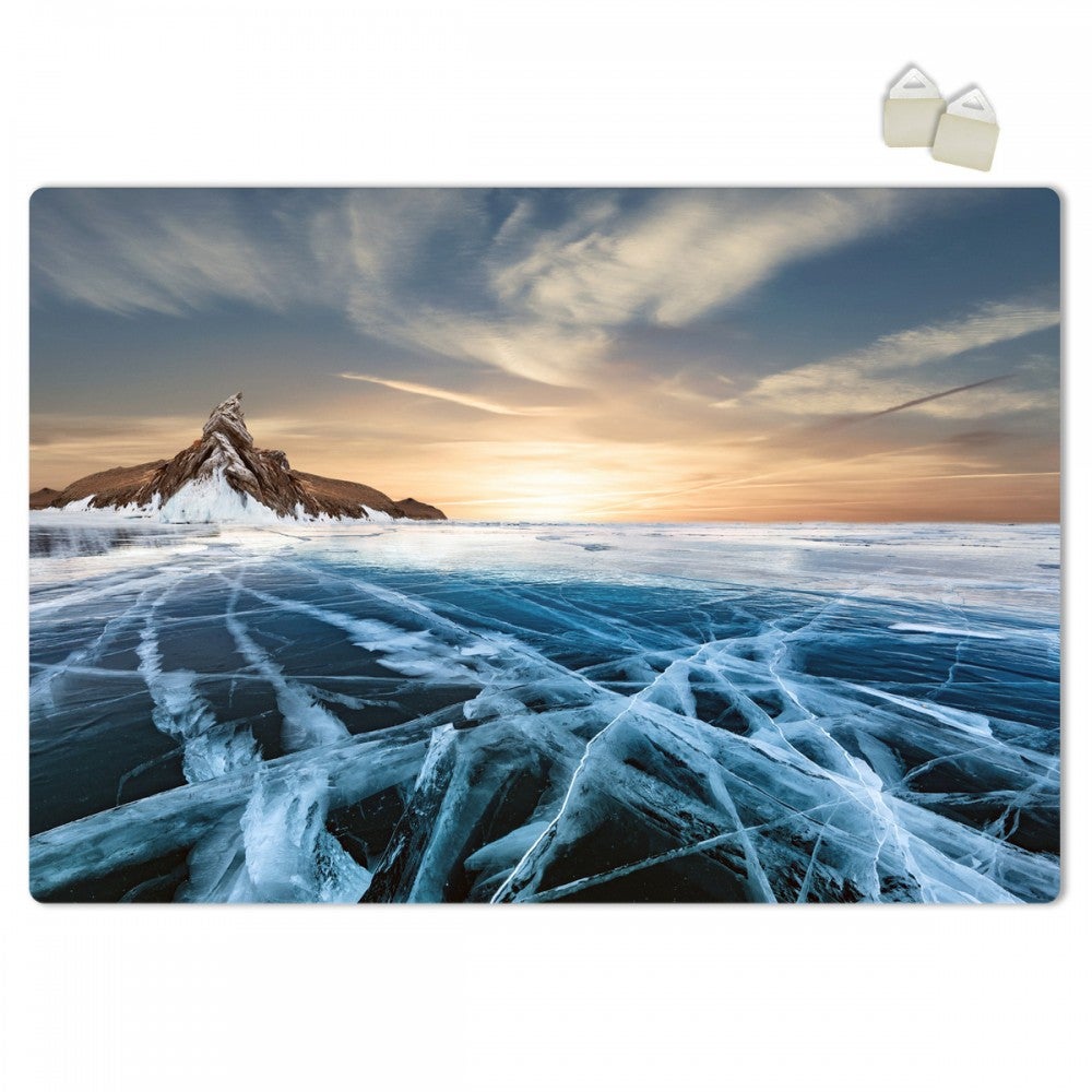 Ice - estructura poster de pvc expandido forex espesor 3 mm - dimensiones 100x70 cm
