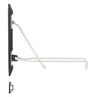 Wiltec Range-vélo mural pliable pour 1 bicyclette – 82 x 250 x 185 mm Wiltec Range-vélo mural pliable pour 1 bicyclette – 82 x 250 x 185 mm