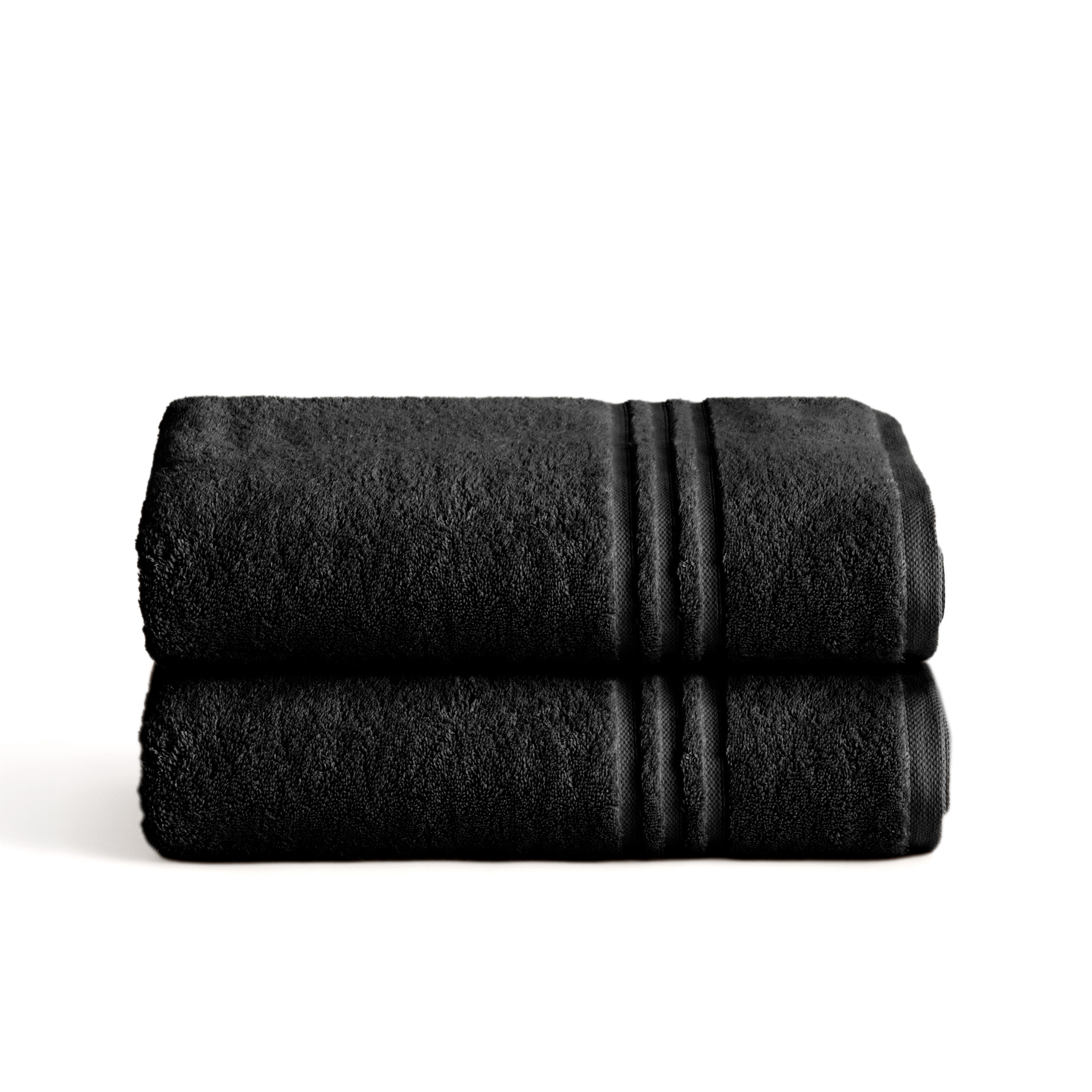 2 Asciugamani Premium Da Bagno 50x100 Cm – 100% Cotone Organico 700 G/m² – Morbidi, Assorbenti E Asciugatura Rapida