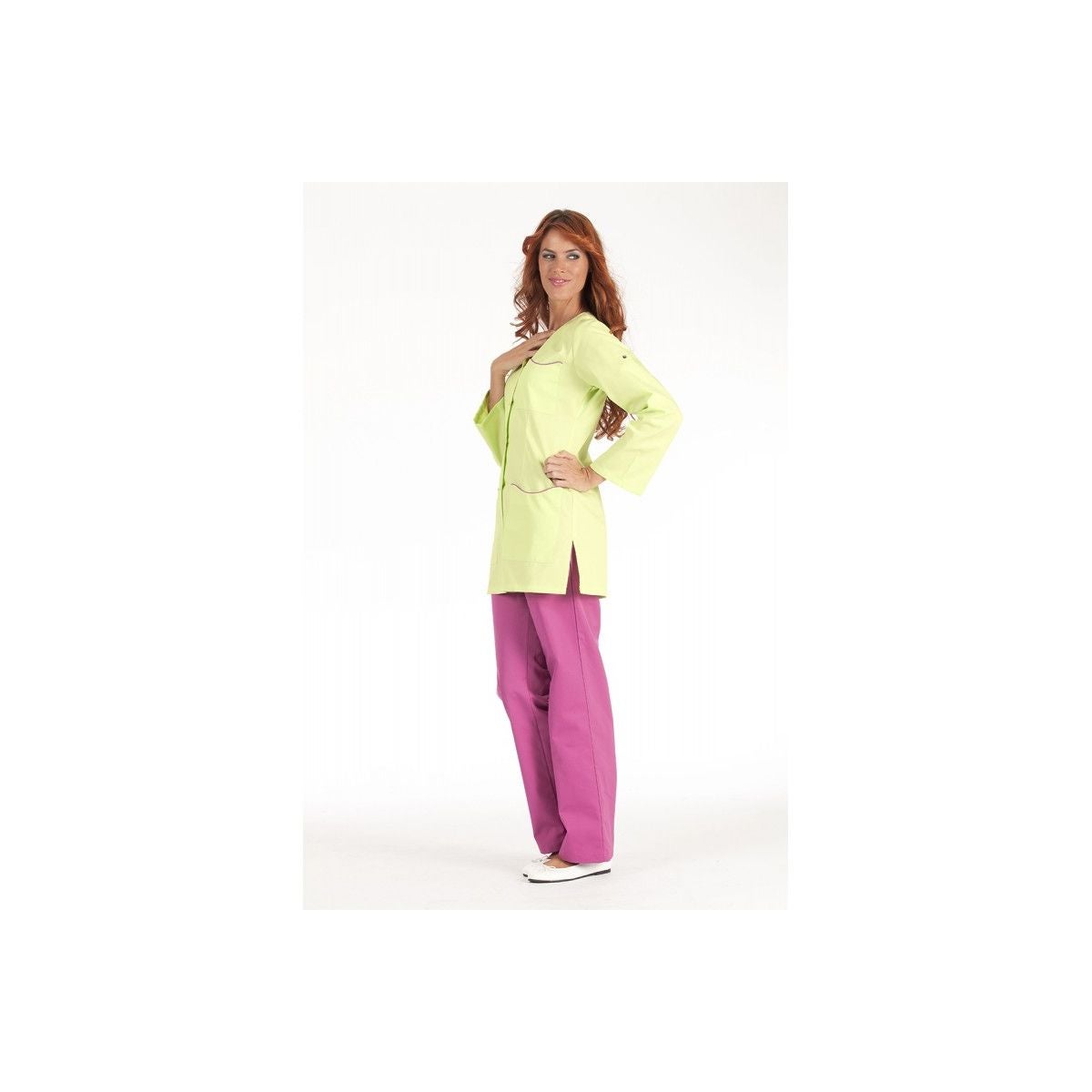 Pull C&A Vert Anis Taille S – Occasion Très Bon état, Matière Acrylique Mixte