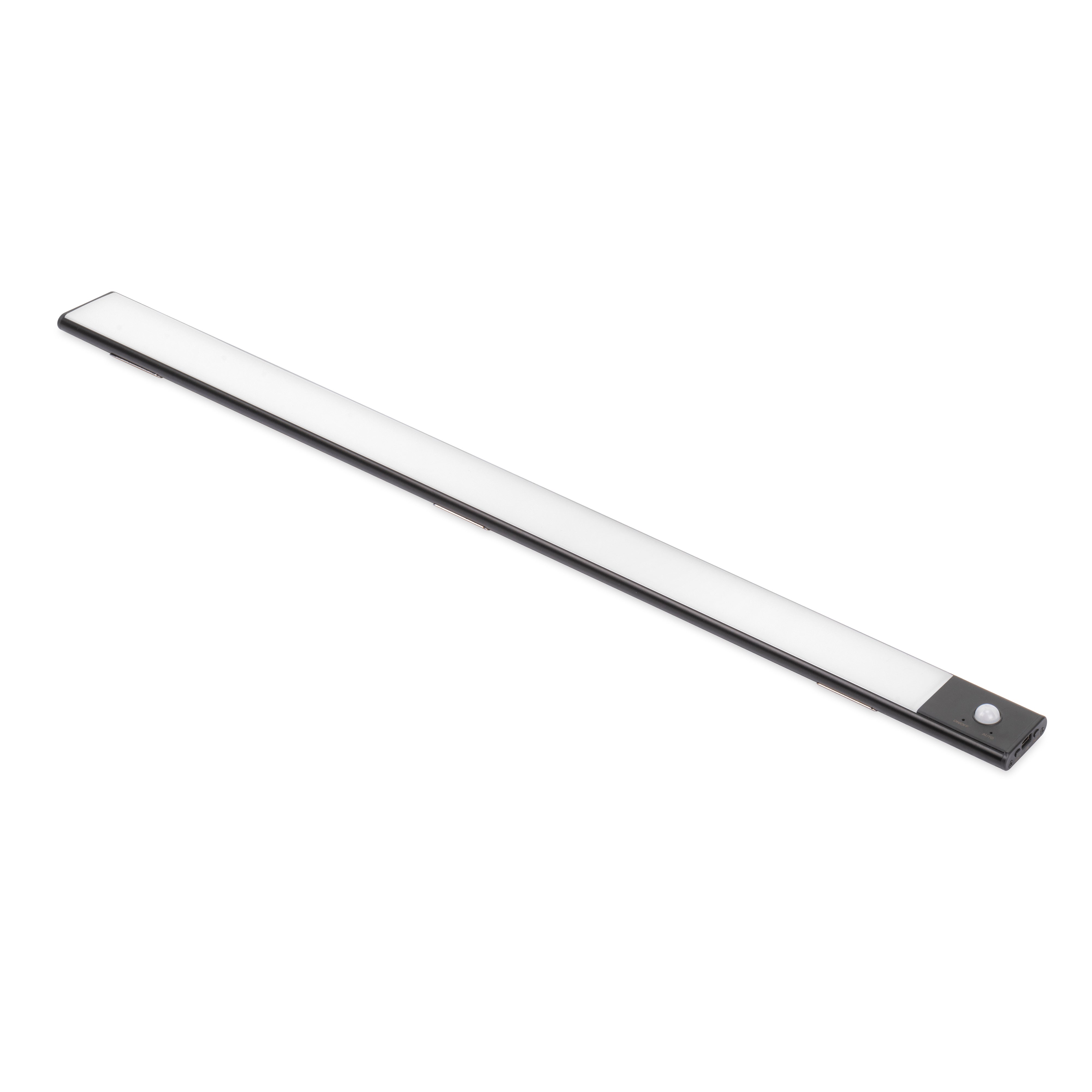 Aplique LED Recargable Por USB Kaus Black Con Sensor De Movimiento L240mm Plastico Y Aluminio Pintado Negro Aplique LED Recargable Por USB Kaus Black Con Sensor De Movimiento L240mm Plastico Y Aluminio Pintado Negro