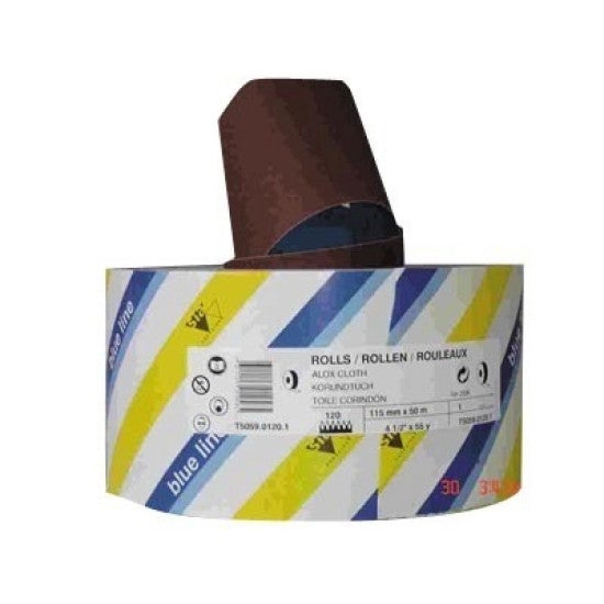 Rouleau Toile Abrasive FERVI - 50 Mm X 25 M - Grain 60 - Neuf