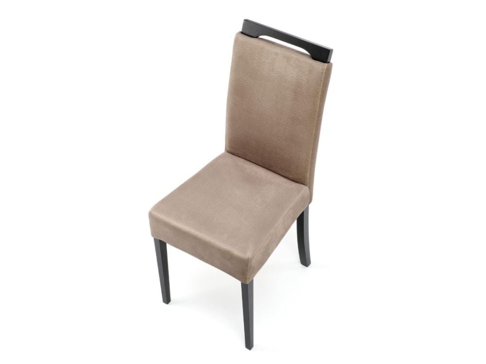 Krzesło tapicerowane CLARION 2 VELVET beżowe