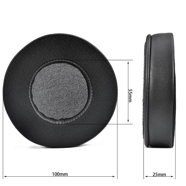 Ht 17 Cuscinetti Di Ricambio Per Auricolari In Velluto Nero, Compatibili Con DT990/dt990 Pro / DT880/DT770/PRO In Memory Foam Cuffie Beyerdynamic - Foto 3