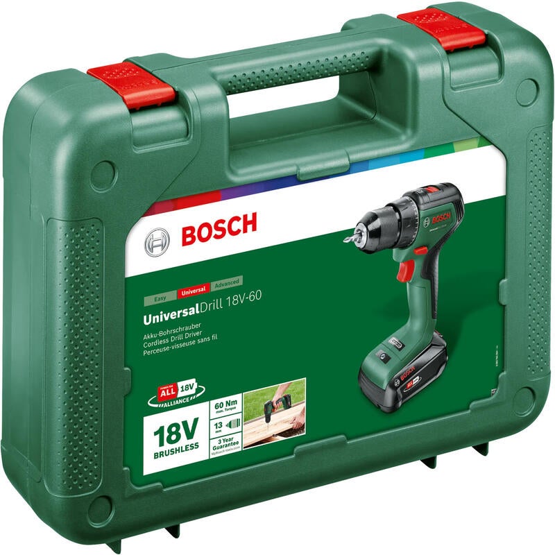 Taladro universal Bosch de 18 V: compacto y potente, uso mixto. - 7