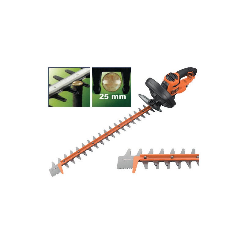 Elektryczna nożyca do żywopłotu Black &amp; Decker, model BEHTS451, do wydajnej pracy w ogrodzie