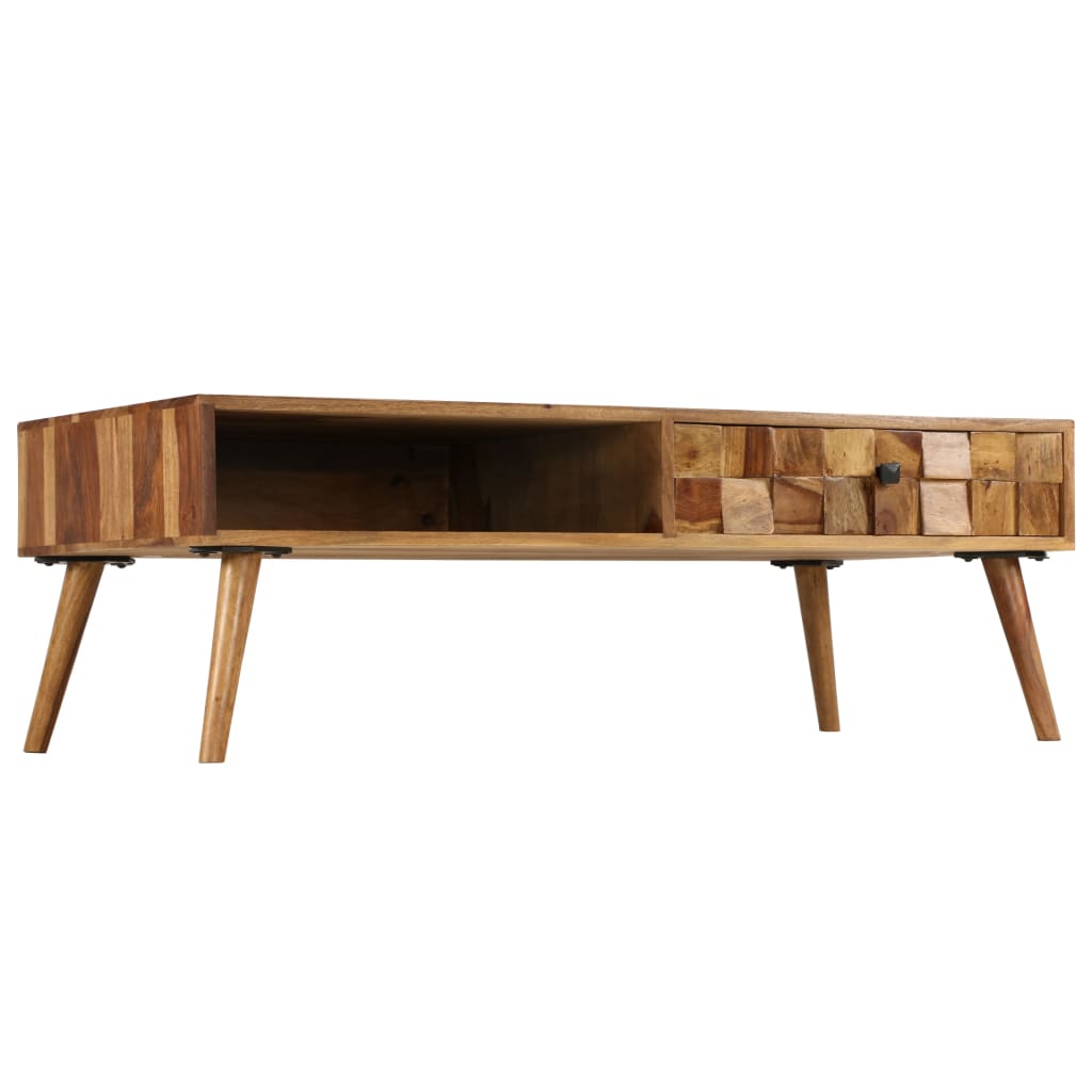 Table Basse,Table D'appoint, Table De Salon Blanc 80x55x40 Cm Bois D