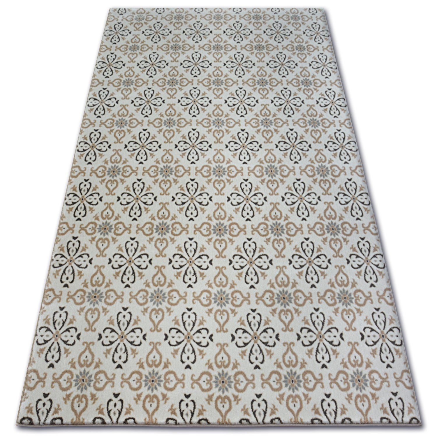Dywan ARGENT - W4949 Kwiaty Krem 160x220 cm