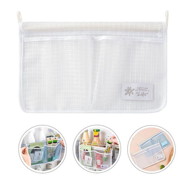 Organizzatore Frigorifero AMZENTIALS Con Clip Magnetiche - Contenitore Bevande Compatto Salvaspazio - Foto 13